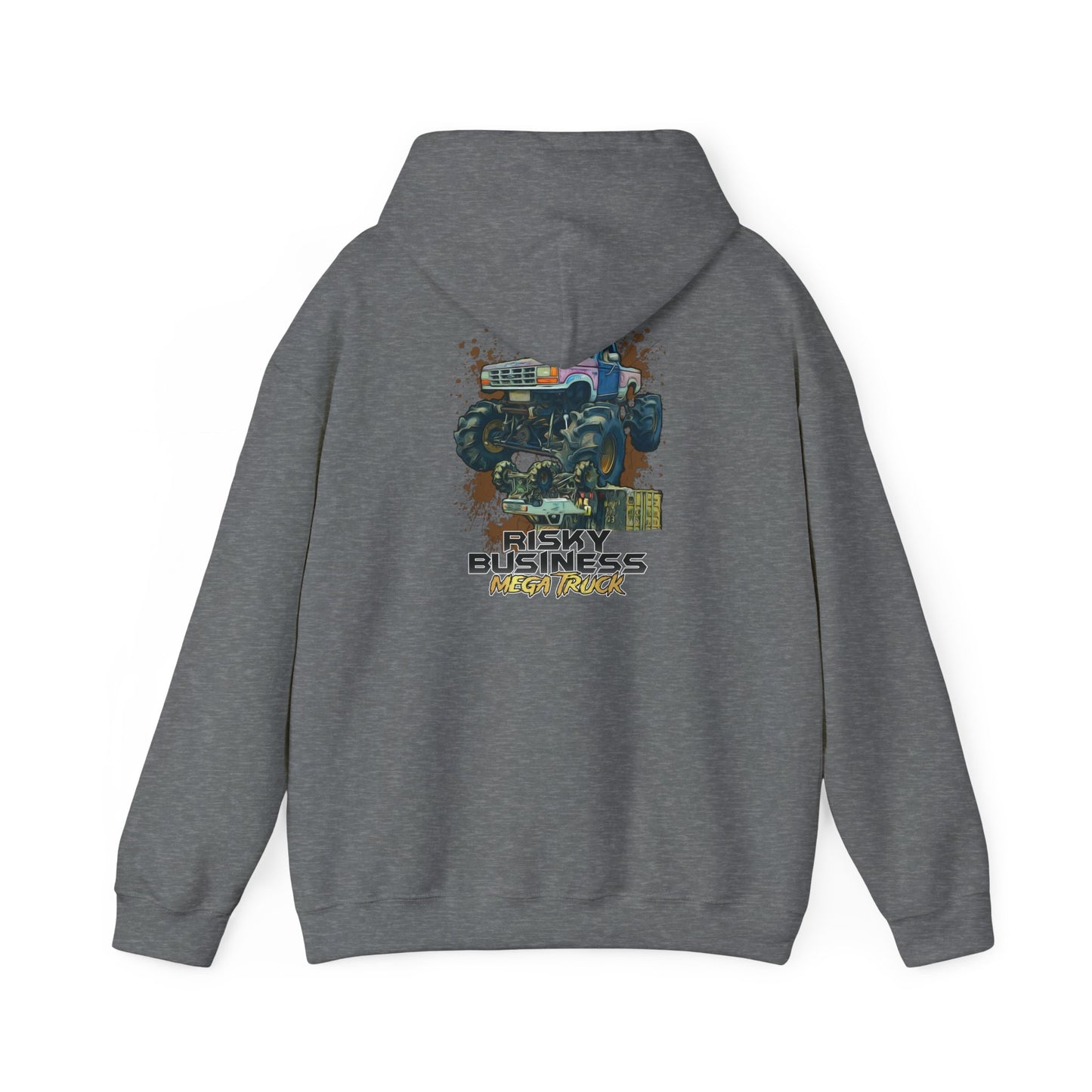 Risky Business Mega Truck Unisex Hooded Sweatshirt