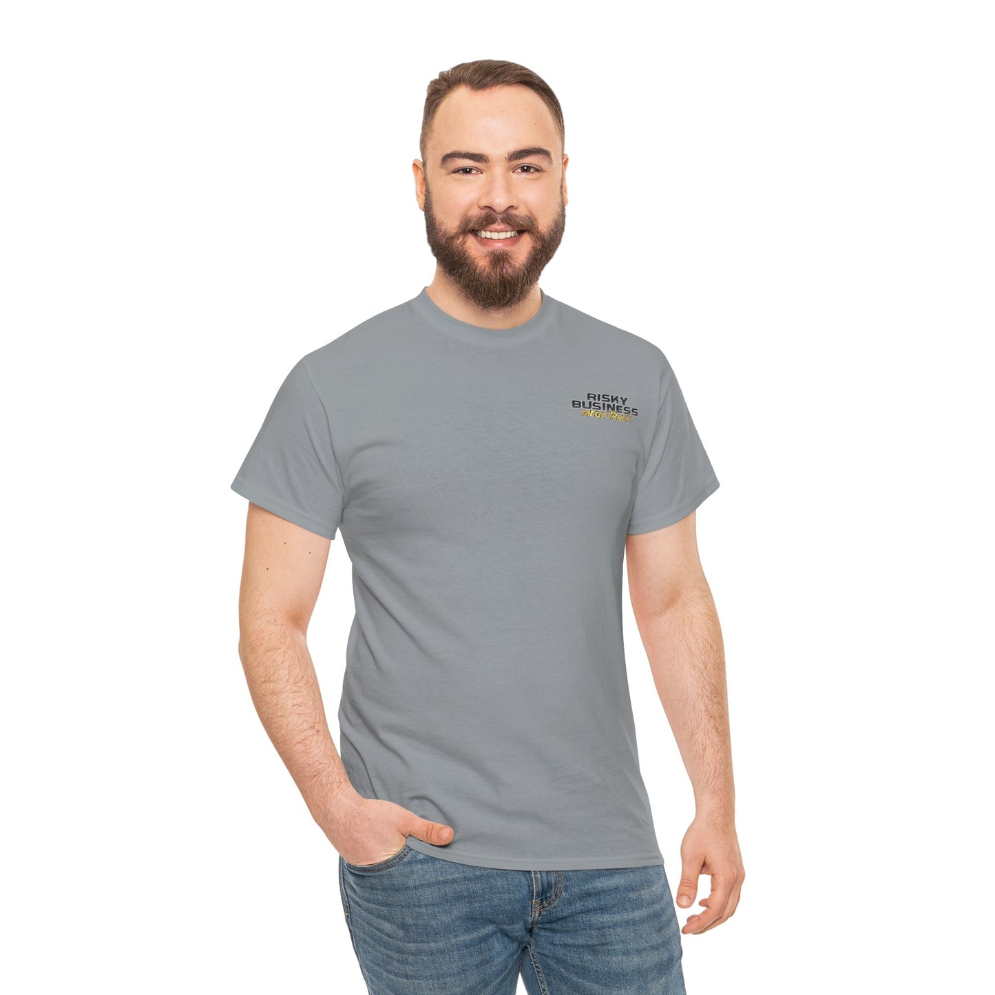 Risky Business Mega Truck Grey T-Shirt