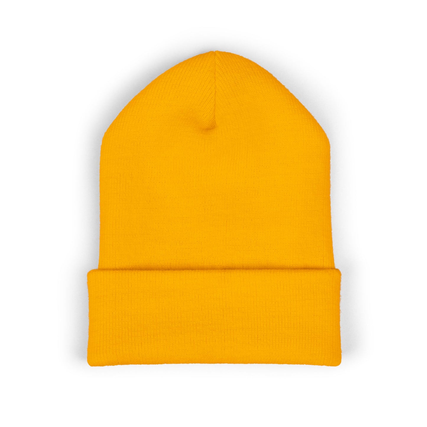 Classic Cuffed Beanie with LASERMADE Embroidery - Warm Winter Accessory
