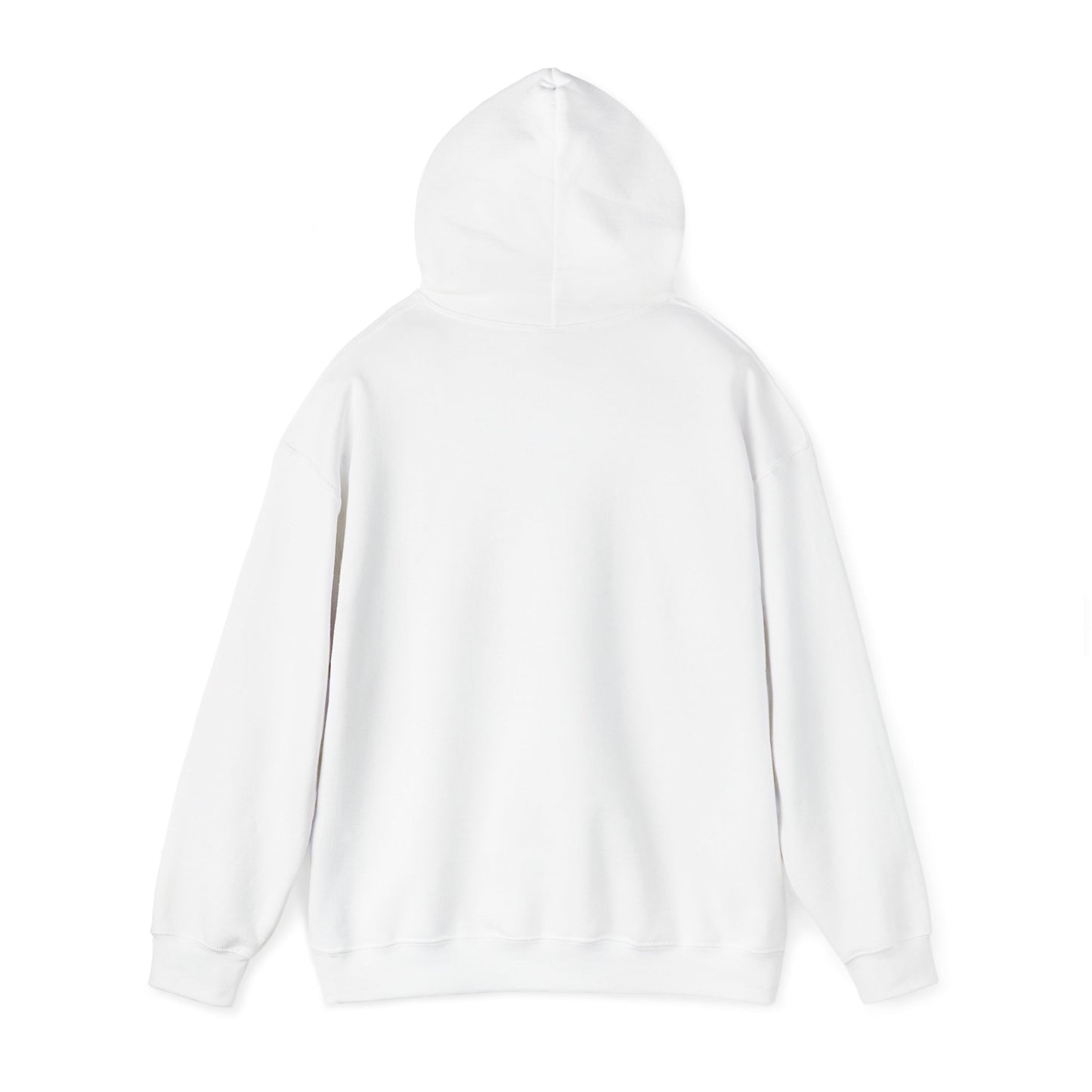 showing back of sweatshirt