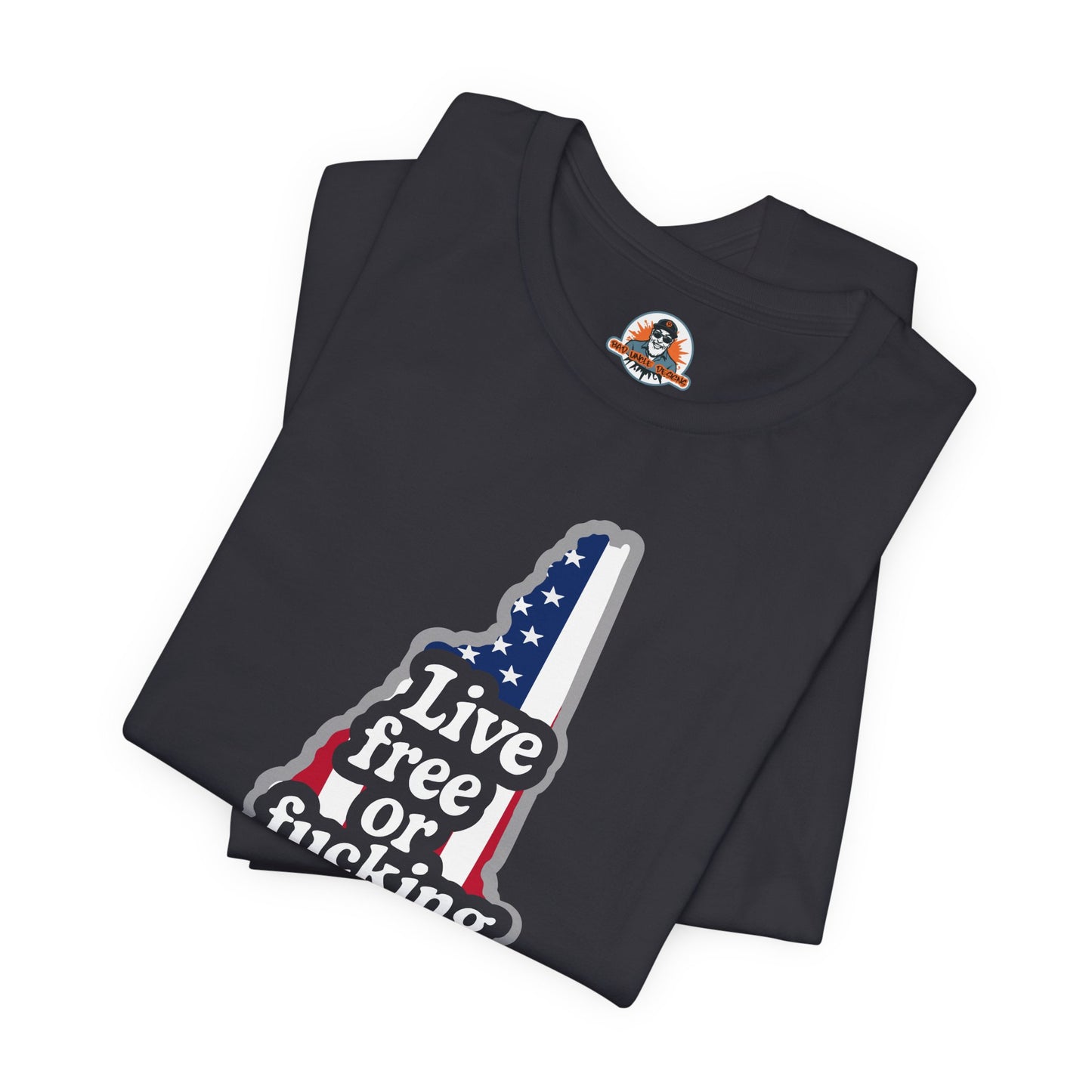 Bold Statement Tee with American Spirit, 4th of July T-Shirt, Unisex Patriotic Shirt, Gift for Freedom Lovers, Casual Everyday Wear