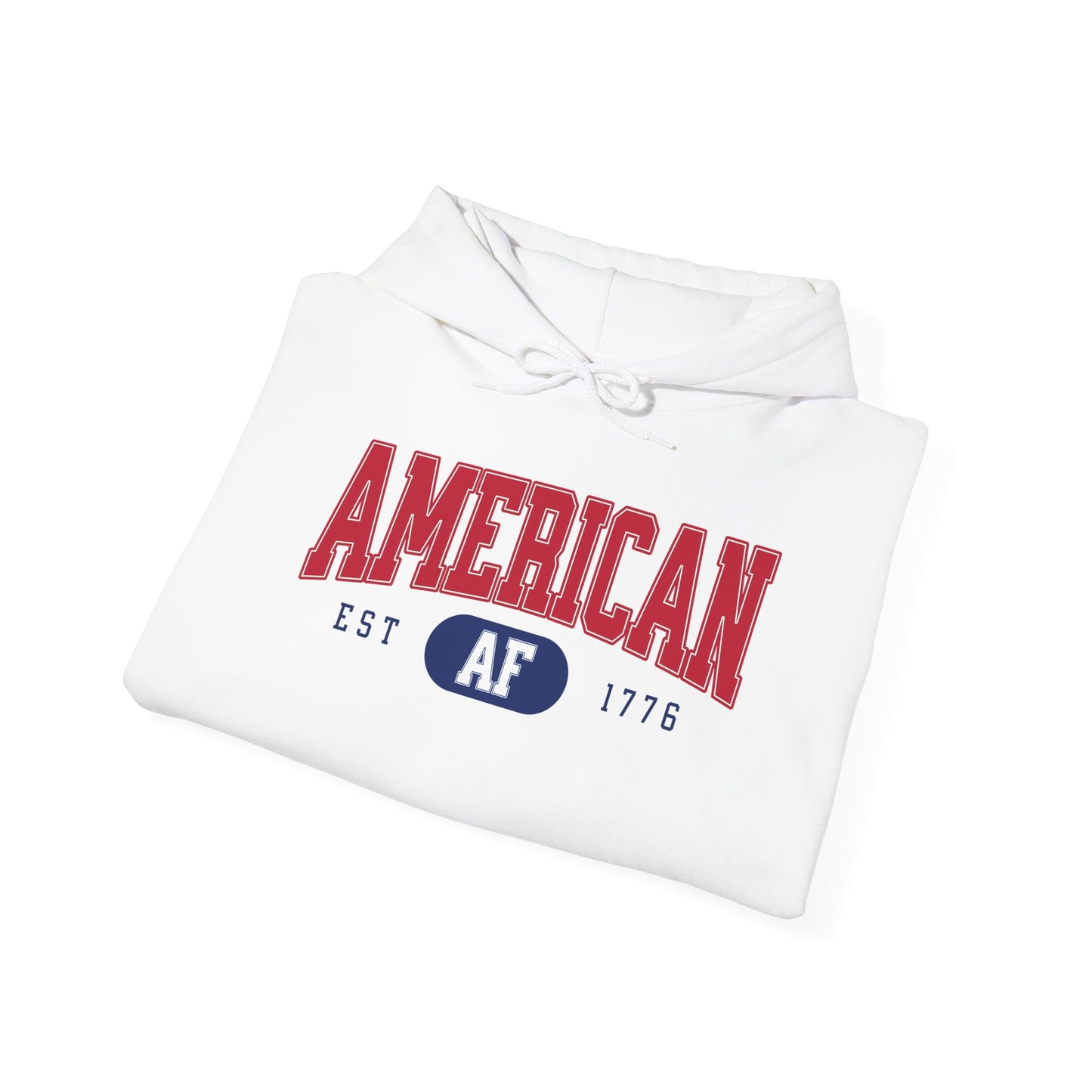 American AF sweatshirt folded
