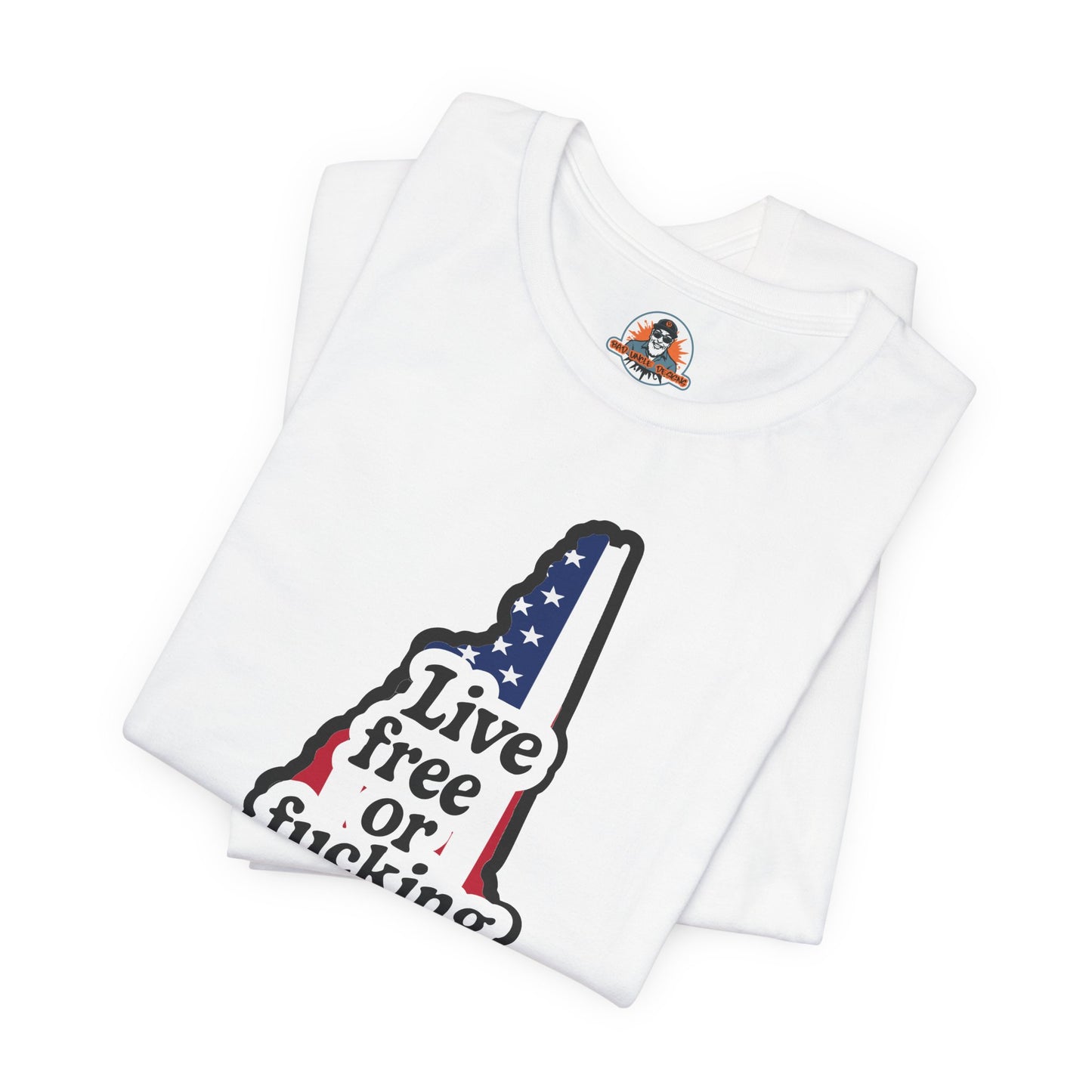 Bold Statement Tee with American Spirit, 4th of July T-Shirt, Unisex Patriotic Shirt, Gift for Freedom Lovers, Casual Everyday Wear