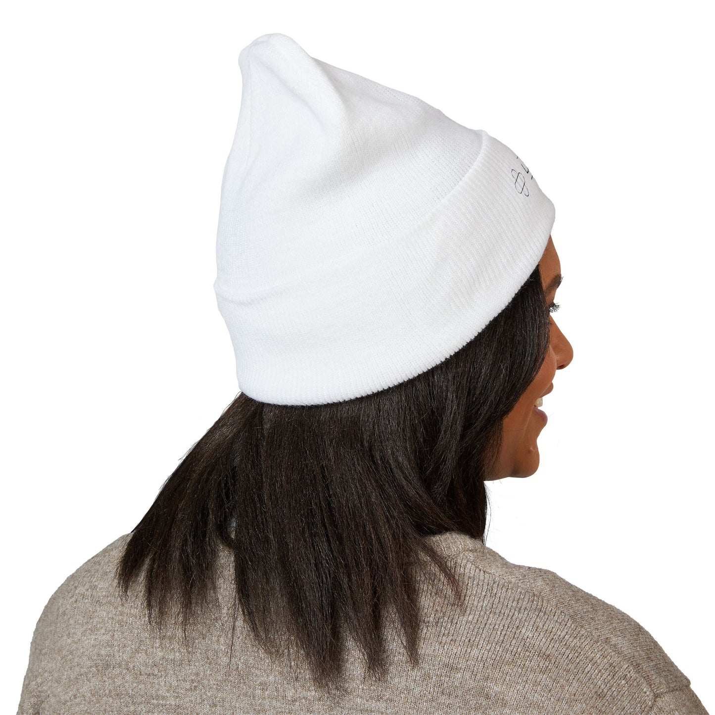 Classic Cuffed Beanie with LASERMADE Embroidery - Warm Winter Accessory