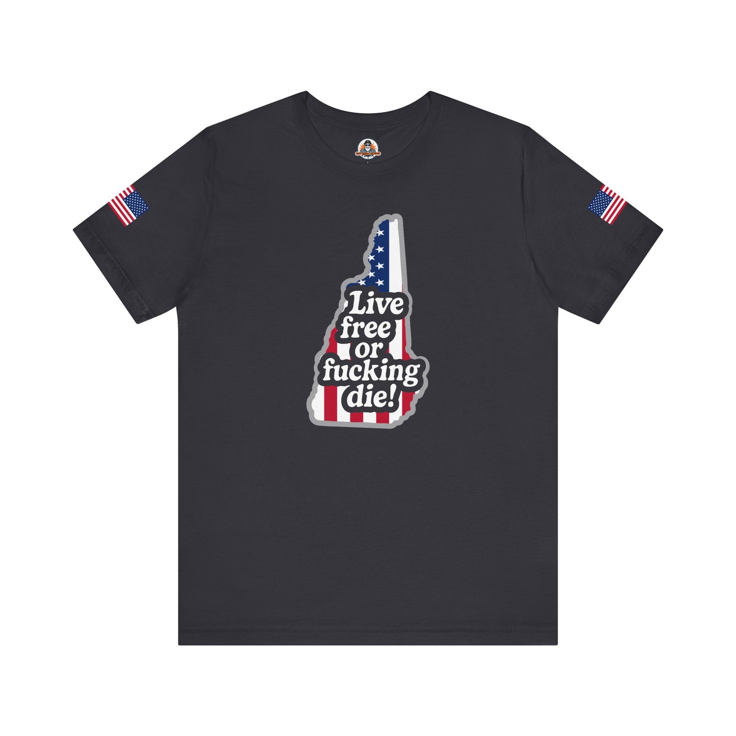 Bold Statement Tee with American Spirit, 4th of July T-Shirt, Unisex Patriotic Shirt, Gift for Freedom Lovers, Casual Everyday Wear