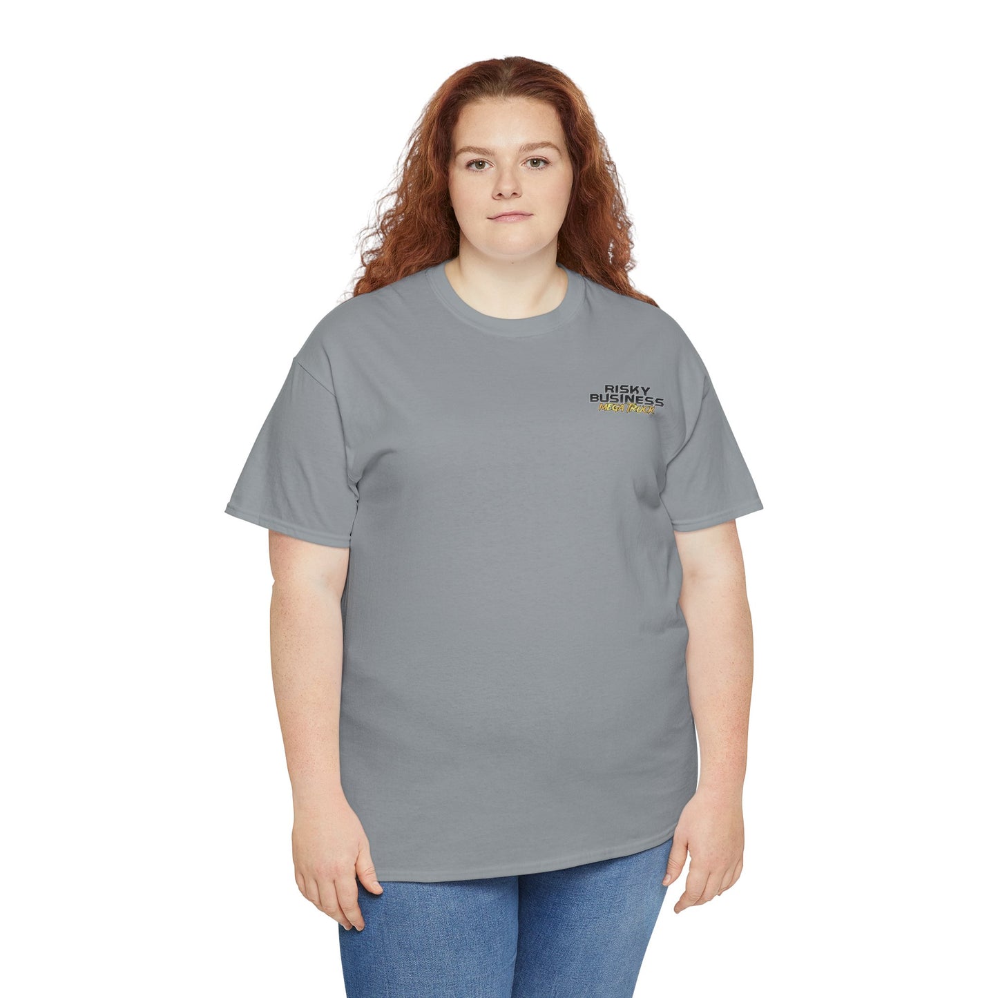 Risky Business Mega Truck Grey T-Shirt