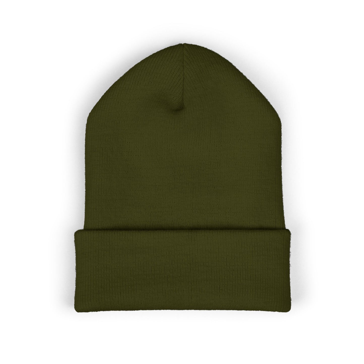 Classic Cuffed Beanie with LASERMADE Embroidery - Warm Winter Accessory