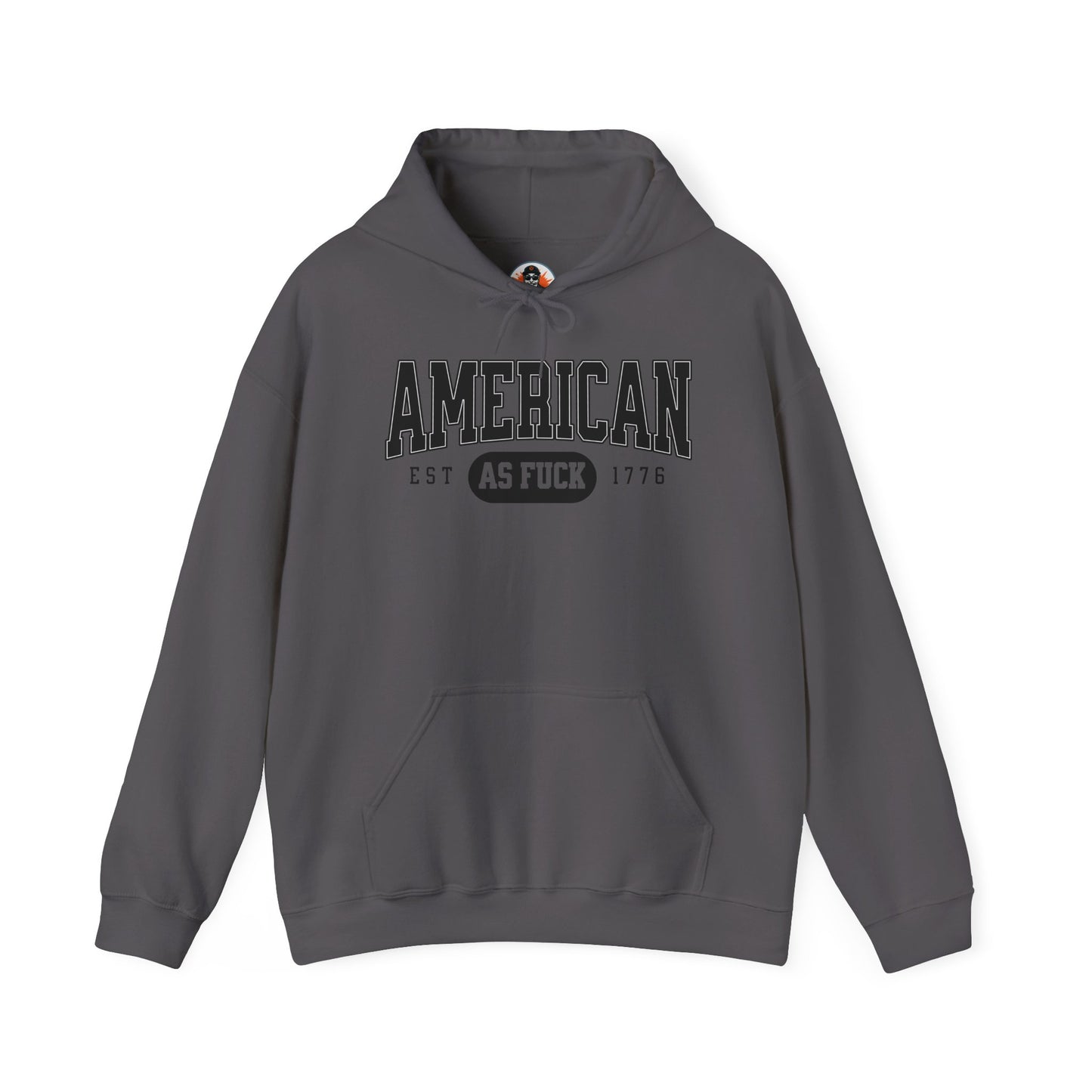 American AF EST 1776 Unisex Hoodie - Perfect for Patriots