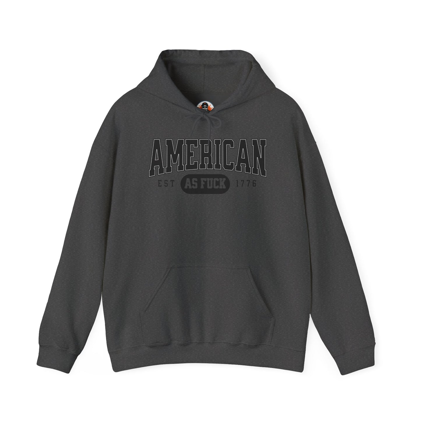 American AF EST 1776 Unisex Hoodie - Perfect for Patriots