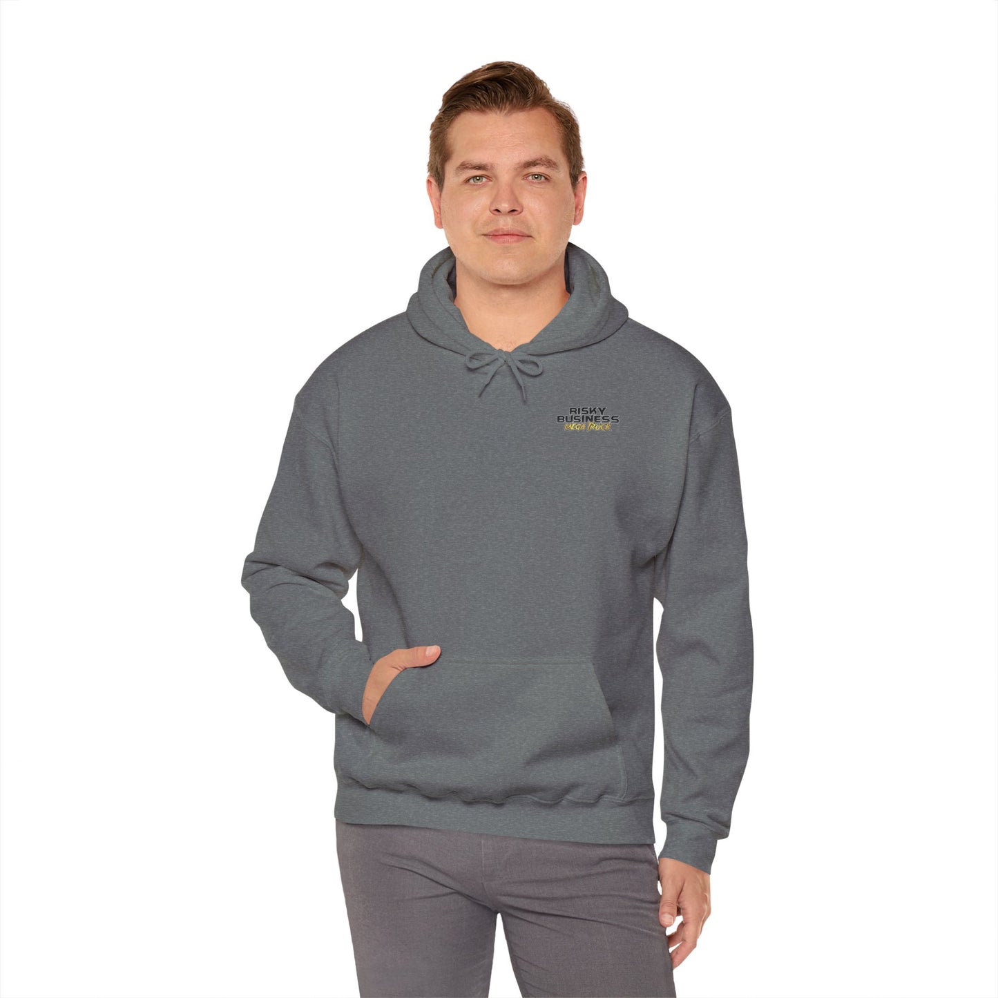 Risky Business Mega Truck Unisex Hooded Sweatshirt