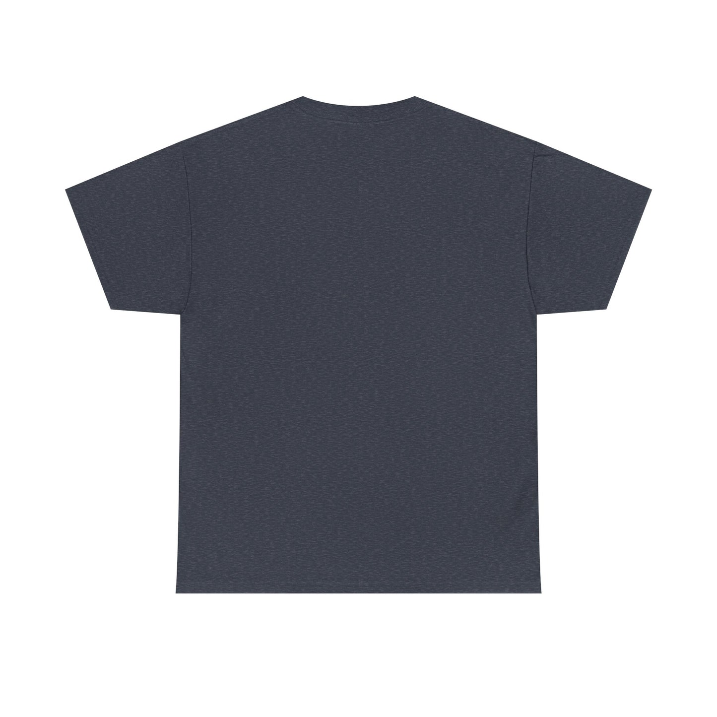 Plain dark gray t-shirt on a white background