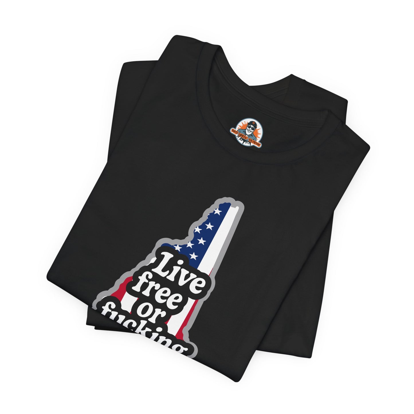 Bold Statement Tee with American Spirit, 4th of July T-Shirt, Unisex Patriotic Shirt, Gift for Freedom Lovers, Casual Everyday Wear