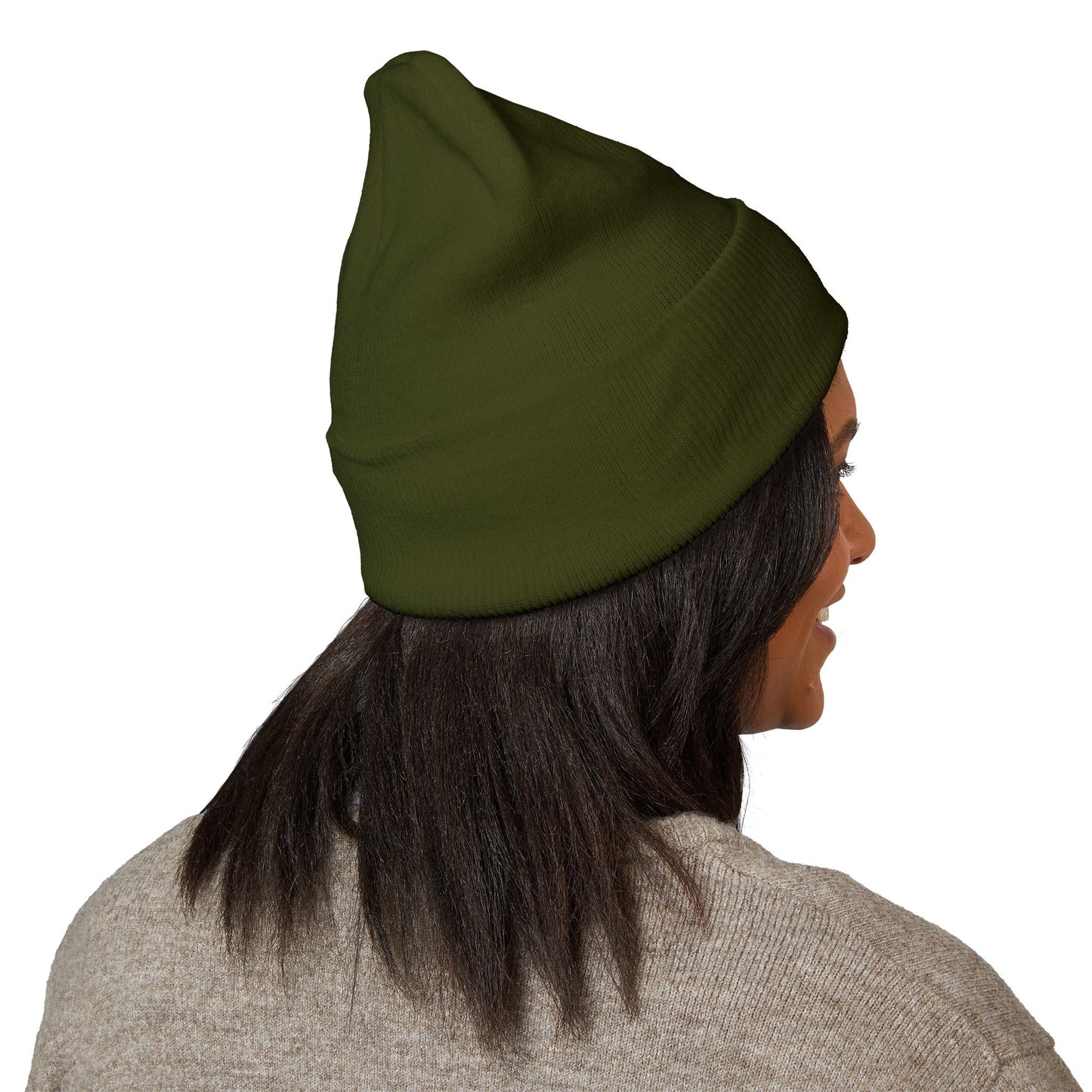 Classic Cuffed Beanie with LASERMADE Embroidery - Warm Winter Accessory