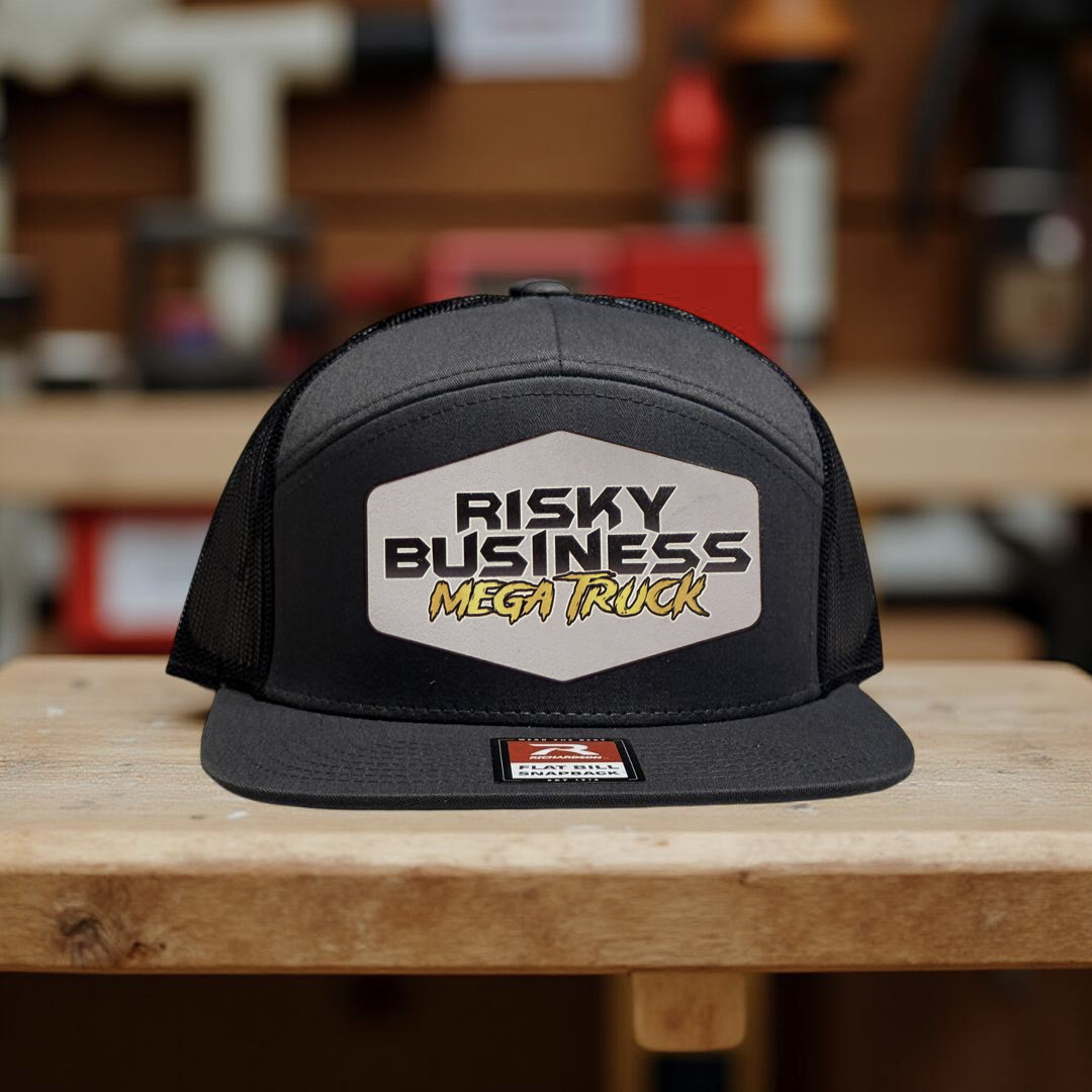 Risky Business Mega Truck Hat with Patch