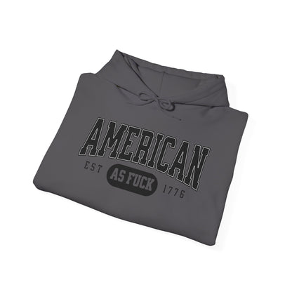 American AF EST 1776 Unisex Hoodie - Perfect for Patriots