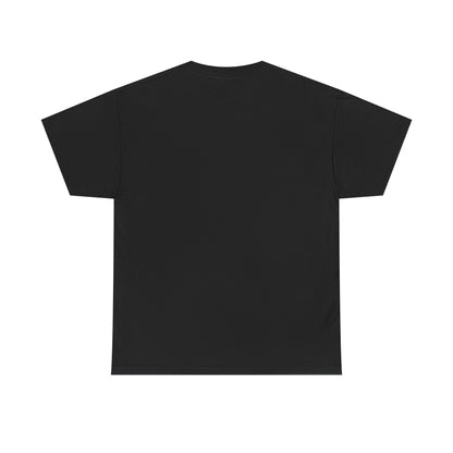 Unisex Heavy Cotton Tee with double exposure eagle design