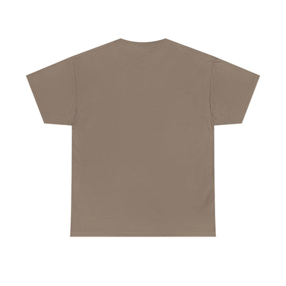 Brown t-shirt on a white background
