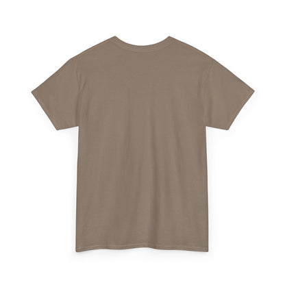 Brown t-shirt on a white background