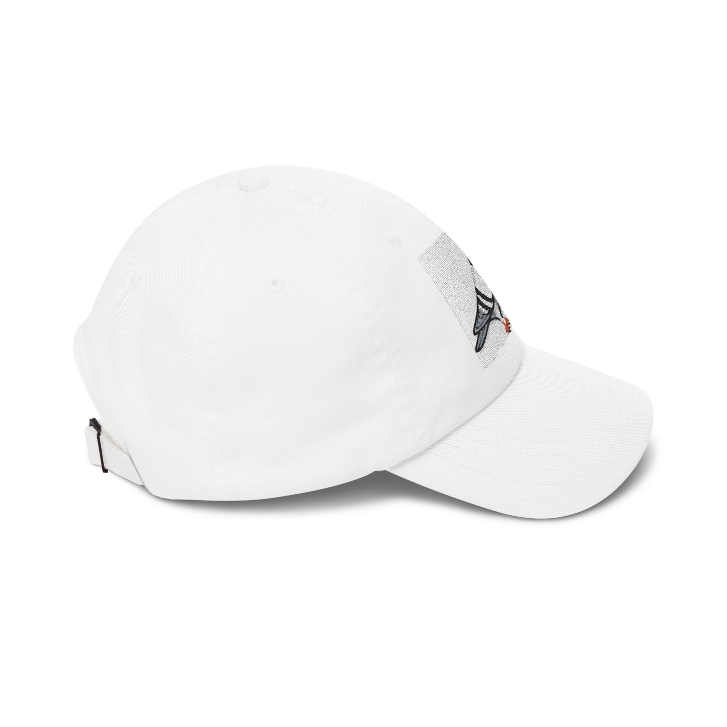 Pigeon on a Classic Dad Cap