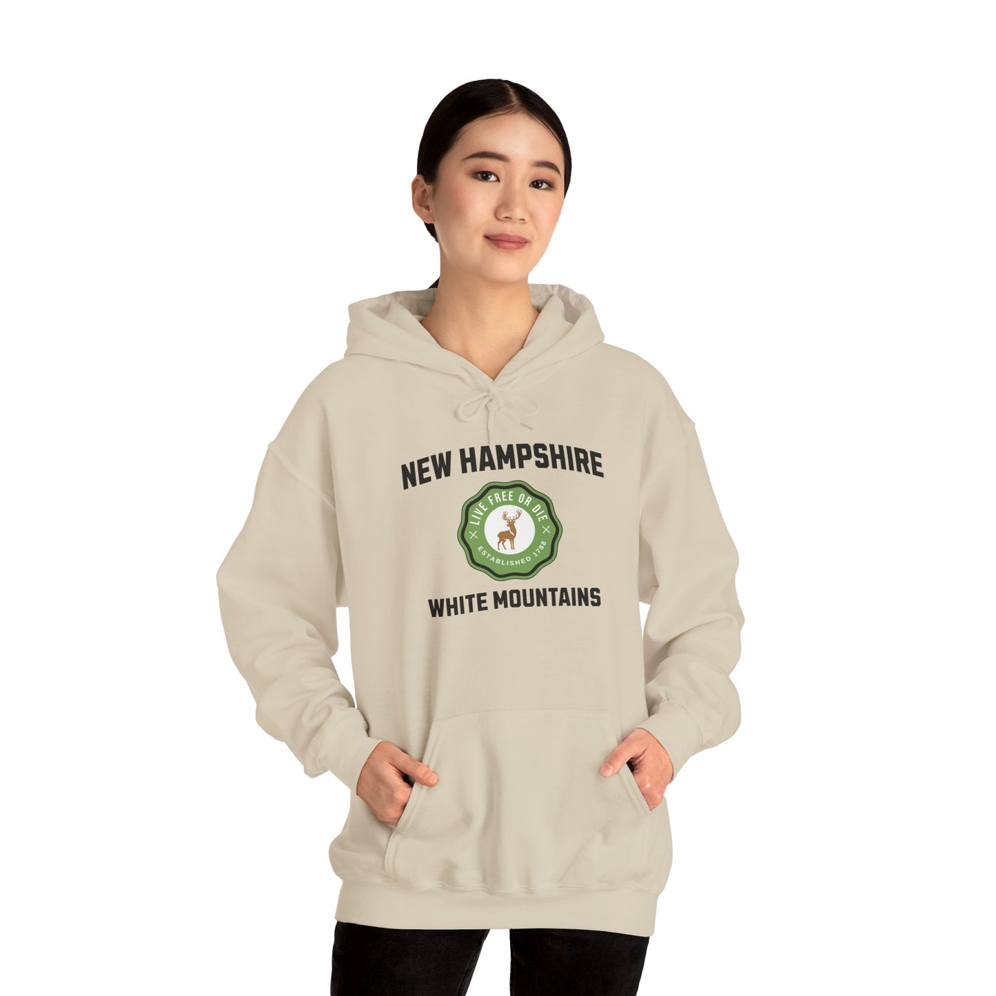 Unisex Heavy Blend™ New Hampshire Hooded Sweatshirt