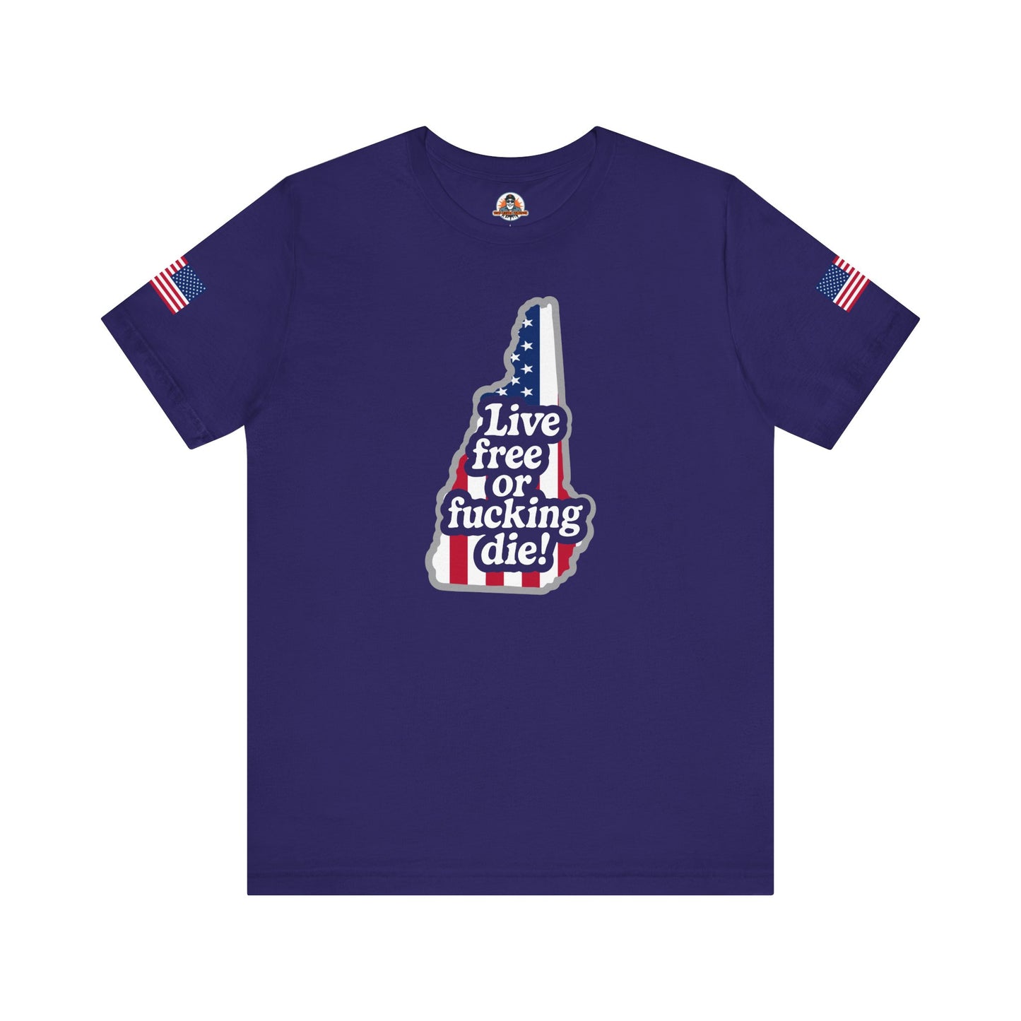 Bold Statement Tee with American Spirit, 4th of July T-Shirt, Unisex Patriotic Shirt, Gift for Freedom Lovers, Casual Everyday Wear