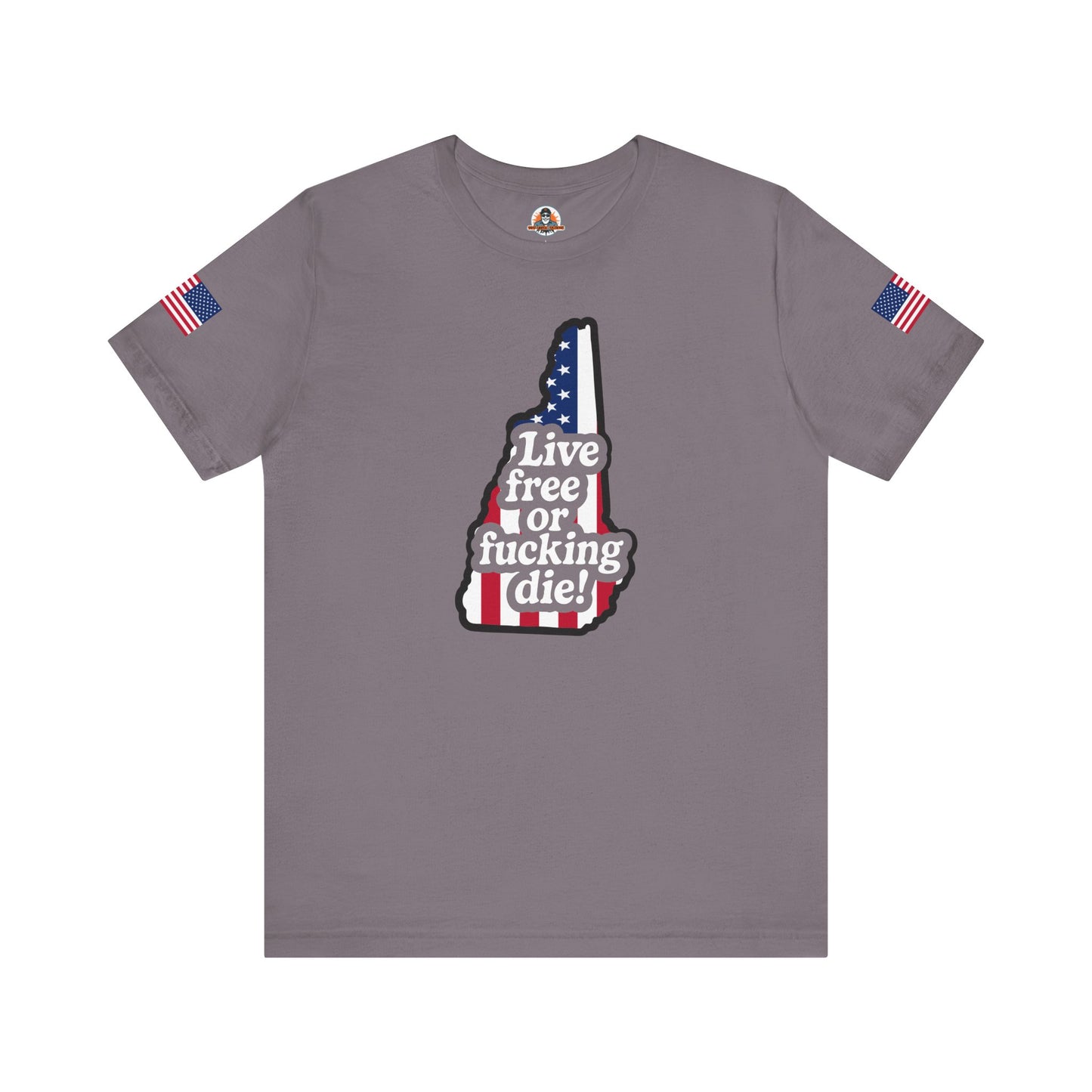 Bold Statement Tee with American Spirit, 4th of July T-Shirt, Unisex Patriotic Shirt, Gift for Freedom Lovers, Casual Everyday Wear