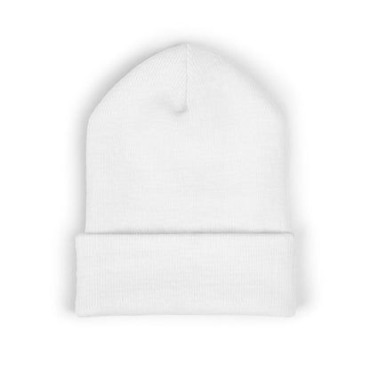 Classic Cuffed Beanie with LASERMADE Embroidery - Warm Winter Accessory
