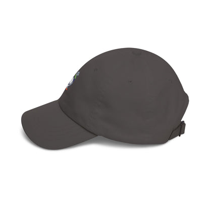 Pigeon on a Classic Dad Cap