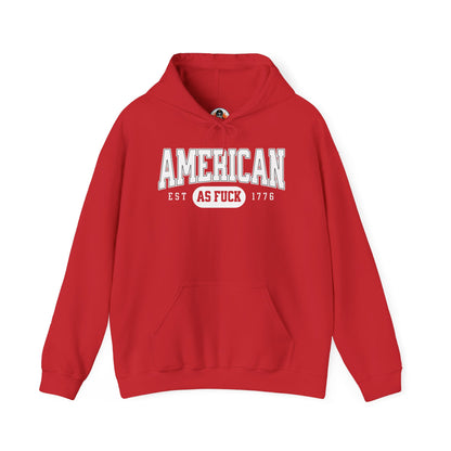 American AF EST 1776 Unisex Hoodie - Perfect for Patriots