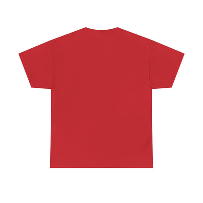 Red t-shirt on a white background