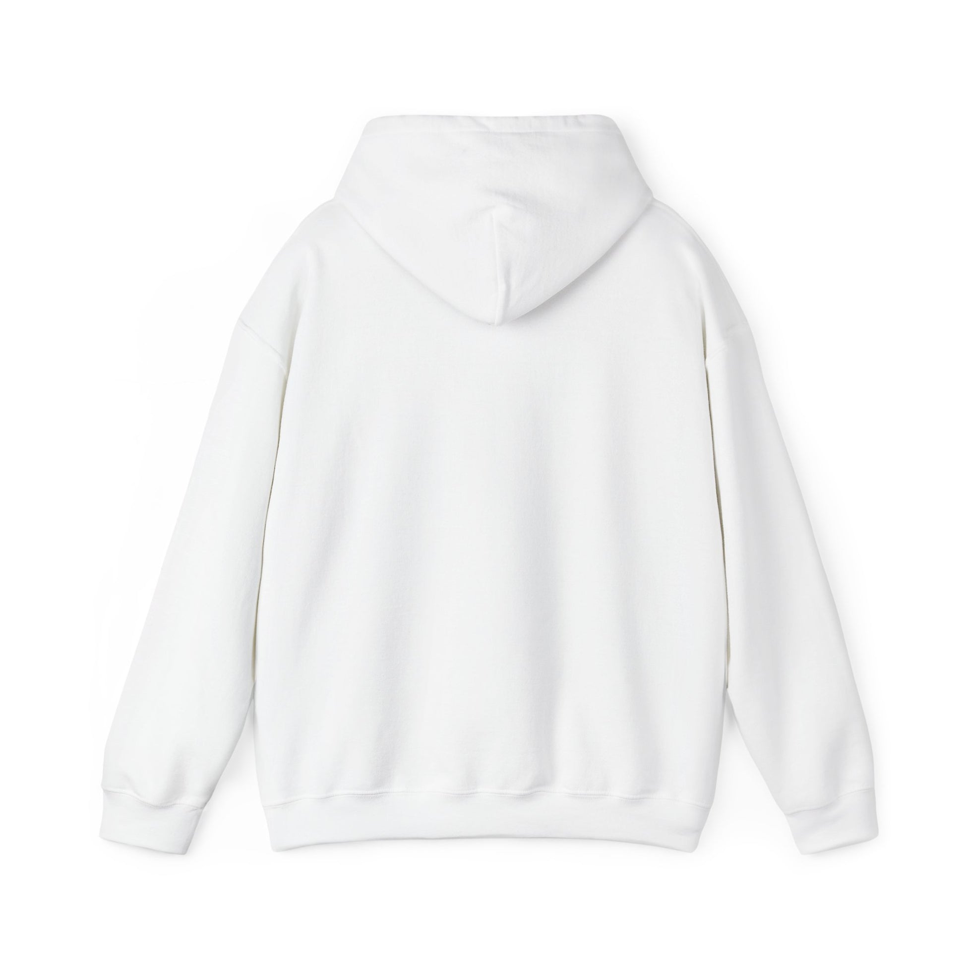 showing back of sweatshirt