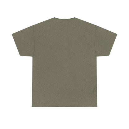 Plain green t-shirt on a white background