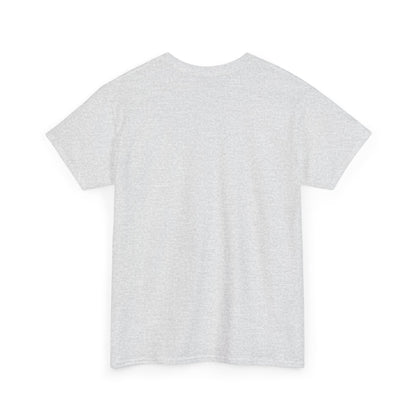 Unisex Heavy Cotton Tee with double exposure eagle design