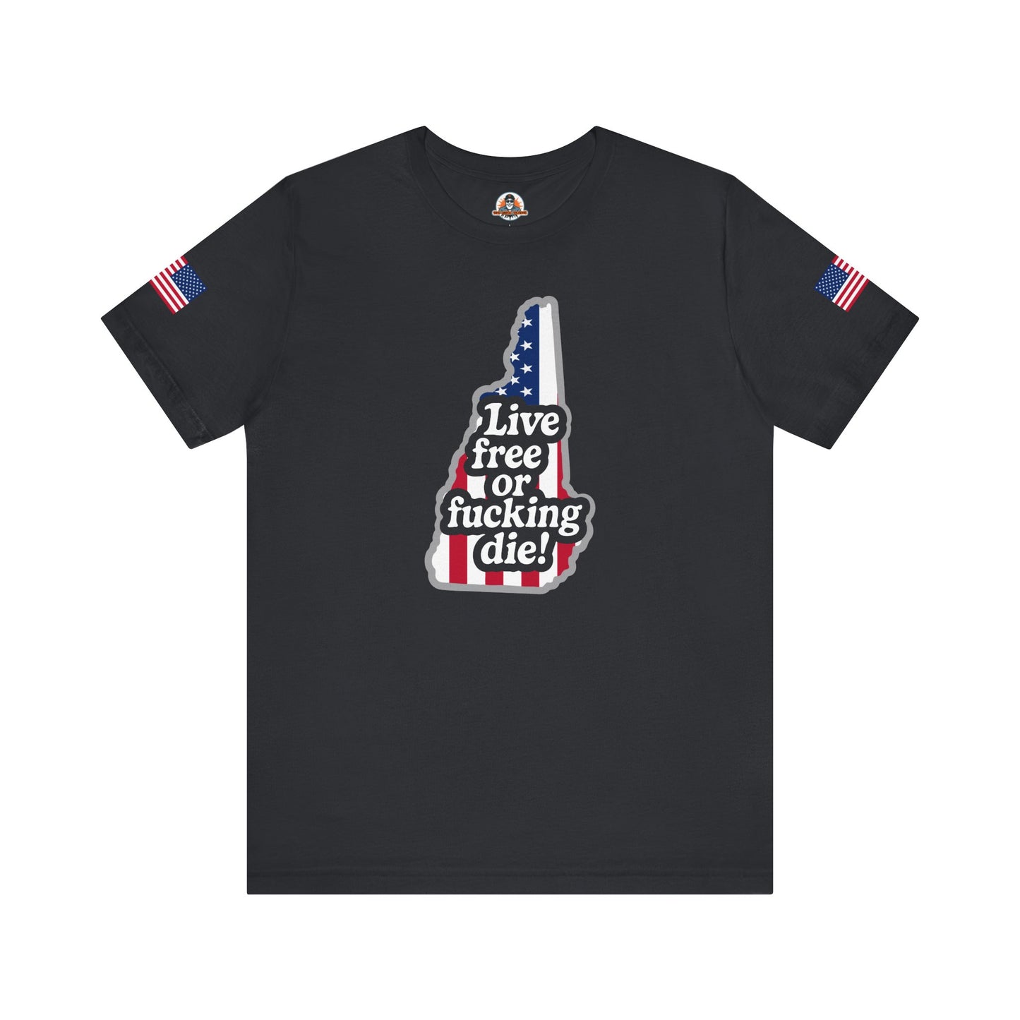 Bold Statement Tee with American Spirit, 4th of July T-Shirt, Unisex Patriotic Shirt, Gift for Freedom Lovers, Casual Everyday Wear