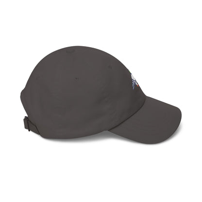 Pigeon on a Classic Dad Cap